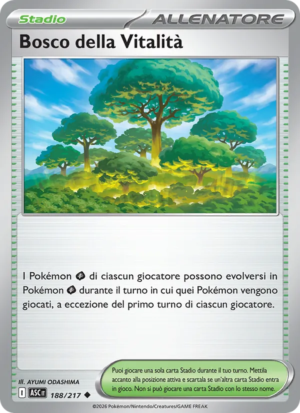 Bosco della Vitalità (Ascended Heroes #188/217)