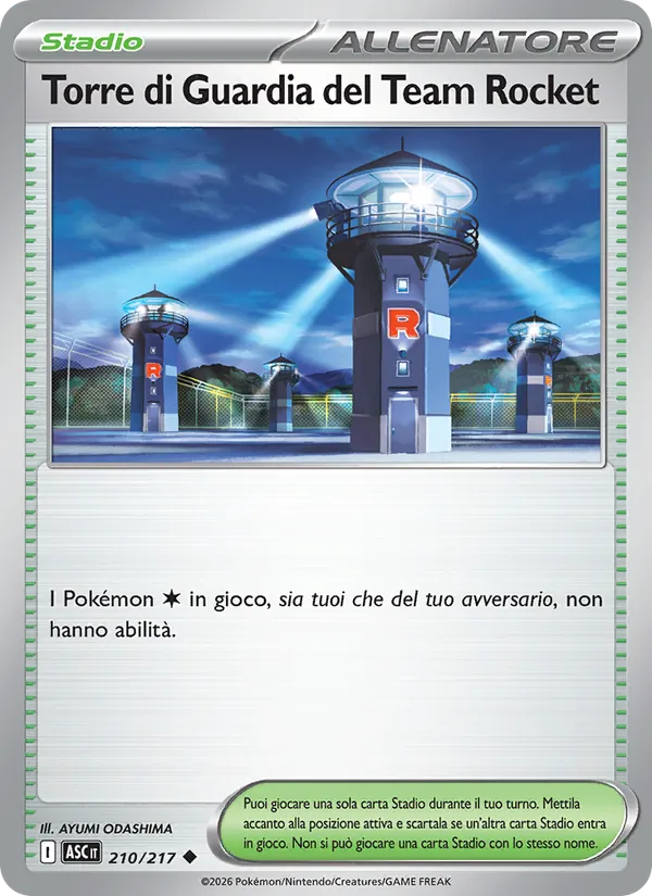 Torre di Guardia del Team Rocket (Ascesa Eroica #210/217)