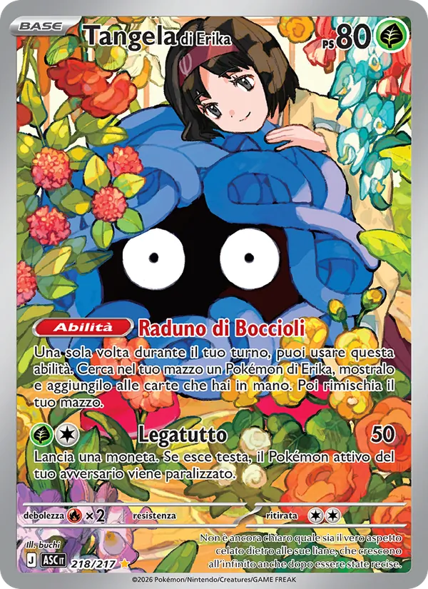 Tangela di Erika (Ascesa Eroica #218/217)