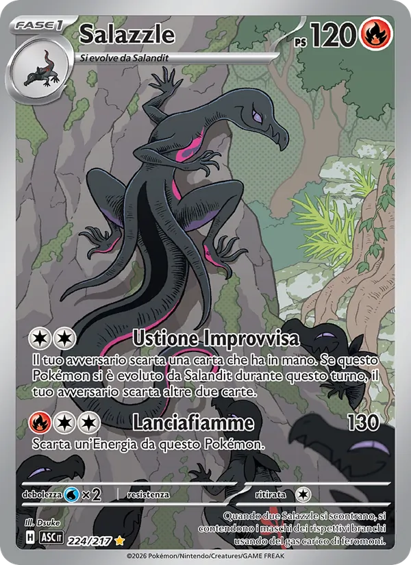 Salazzle (Ascesa Eroica #224/217)