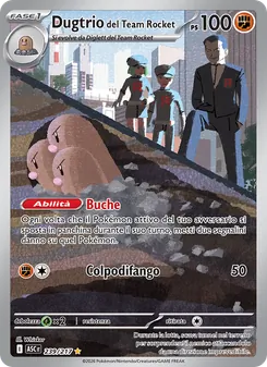 Dugtrio del Team Rocket (Ascesa Eroica #239/217)