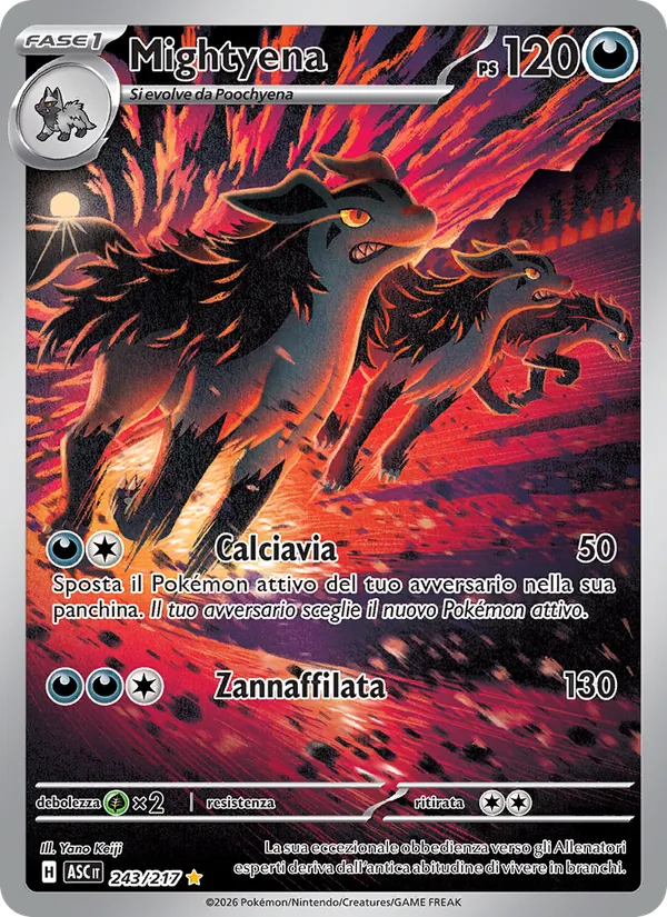 Mightyena (Ascesa Eroica #243/217)