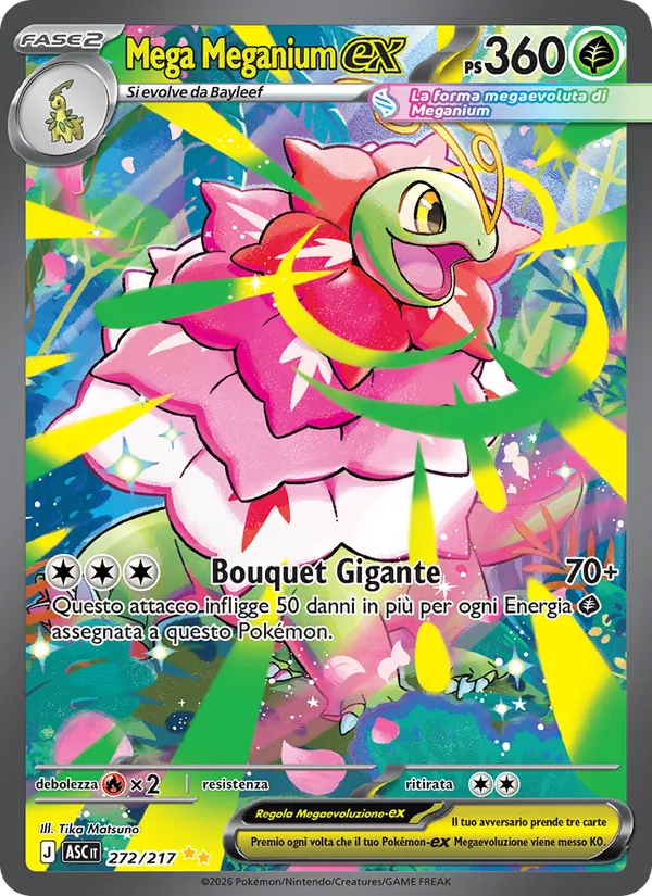 Mega Meganium-ex (Ascended Heroes #272/217)