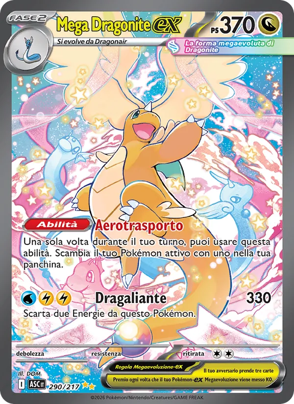 Mega Dragonite-ex (Ascesa Eroica #290/217)