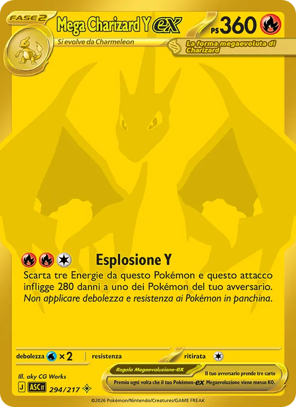 Mega Charizard Y-ex (Ascended Heroes #294/217)