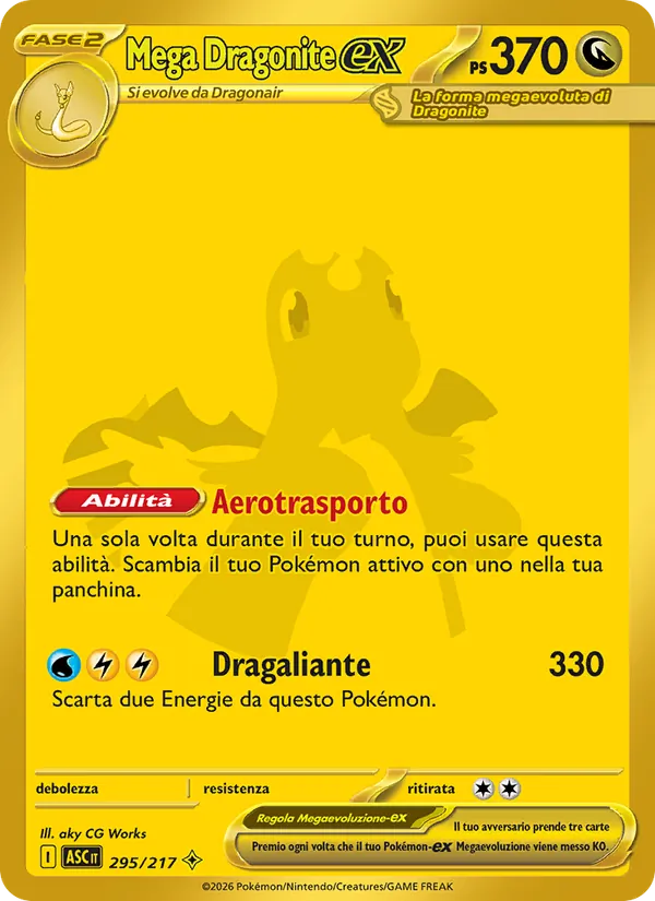 Mega Dragonite-ex (Ascesa Eroica #295/217)