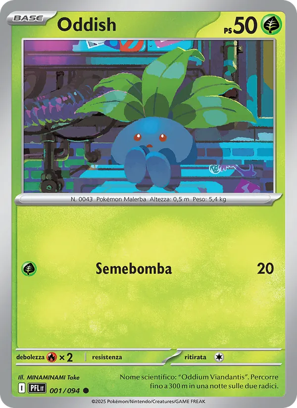 Oddish (Fiamme Spettrali #001/94)