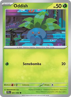 Oddish (Fiamme Spettrali #001/94)