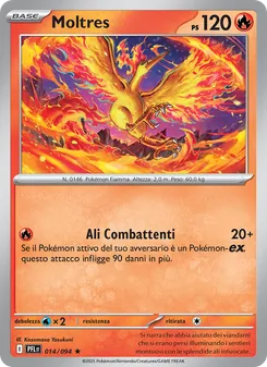 Moltres (Fiamme Spettrali #014/94)