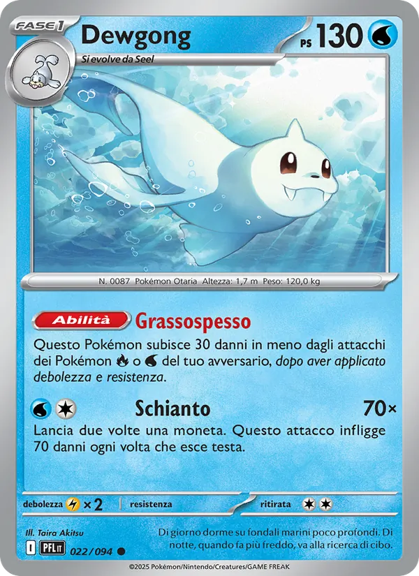 Dewgong (Phantasmal Flames #022/94)