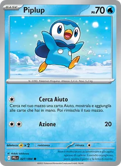 Piplup (Fiamme Spettrali #027/94)