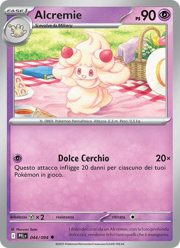 Alcremie (Phantasmal Flames #044/94)