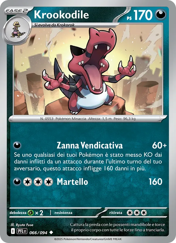 Krookodile (Phantasmal Flames #066/94)