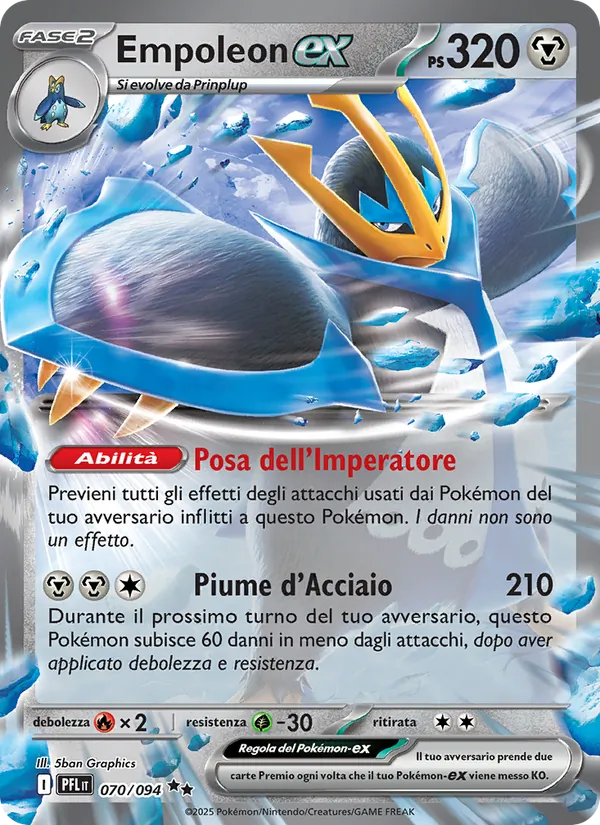 Empoleon-ex (Phantasmal Flames #070/94)