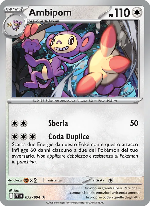 Ambipom (Fiamme Spettrali #079/94)