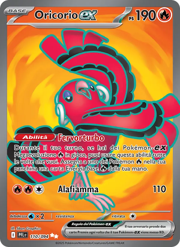 Oricorio-ex (Fiamme Spettrali #110/94)