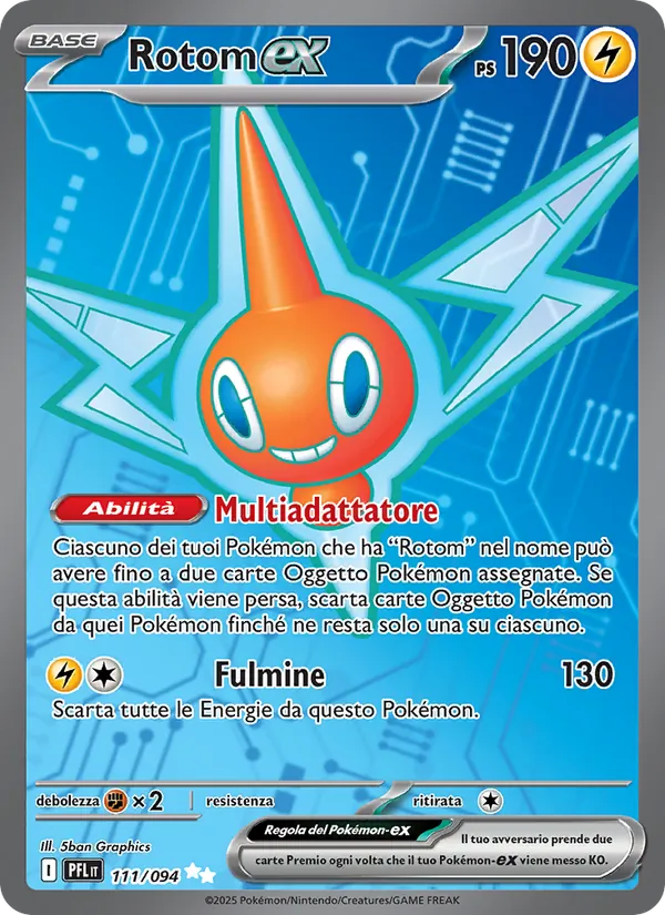 Rotom-ex (Fiamme Spettrali #111/94)