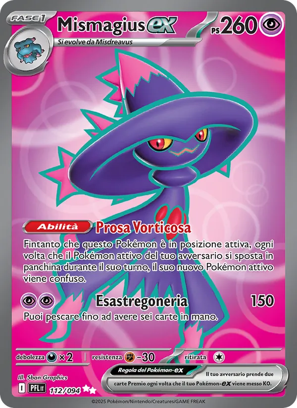 Mismagius-ex (Phantasmal Flames #112/94)