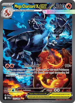 Mega Charizard X-ex (Fiamme Spettrali #125/94)