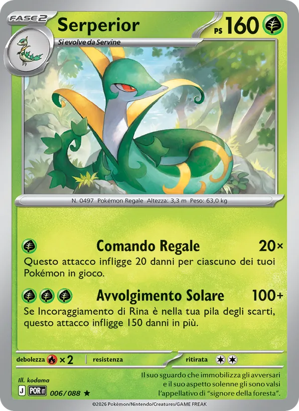 Serperior (Equilibrio Perfetto #006/88)