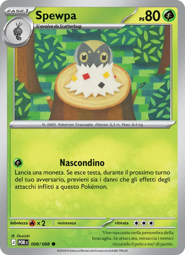 Spewpa (Equilibrio Perfetto #008/88)