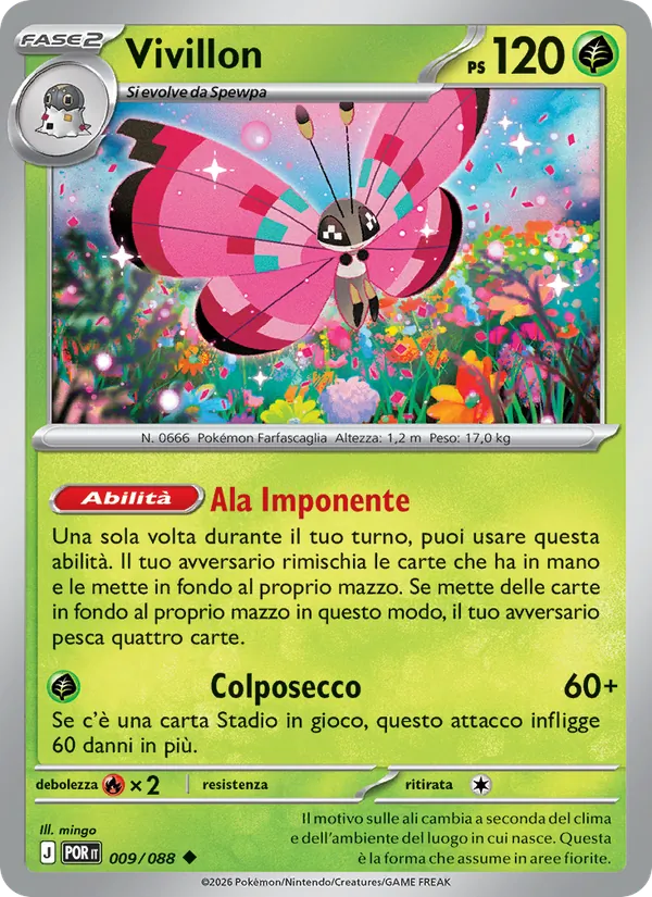 Vivillon (Equilibrio Perfetto #009/88)