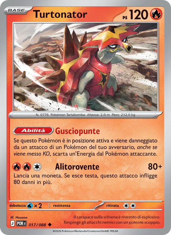 Turtonator (Equilibrio Perfetto #017/88)