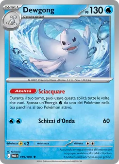 Dewgong (Equilibrio Perfetto #019/88)