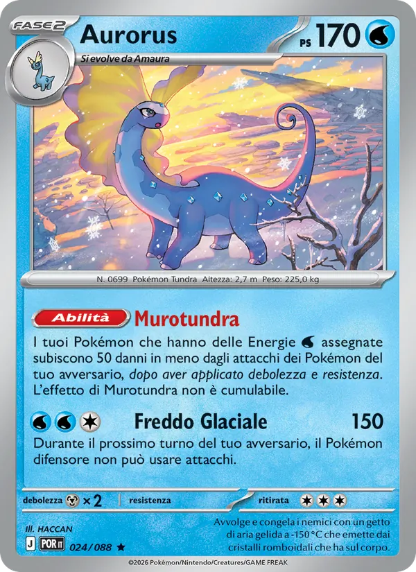 Aurorus (Equilibrio Perfetto #024/88)