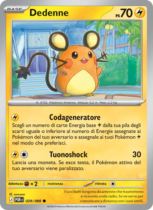 Dedenne (Equilibrio Perfetto #029/88)