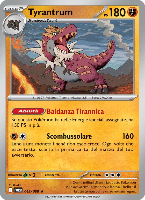 Tyrantrum (Equilibrio Perfetto #045/88)