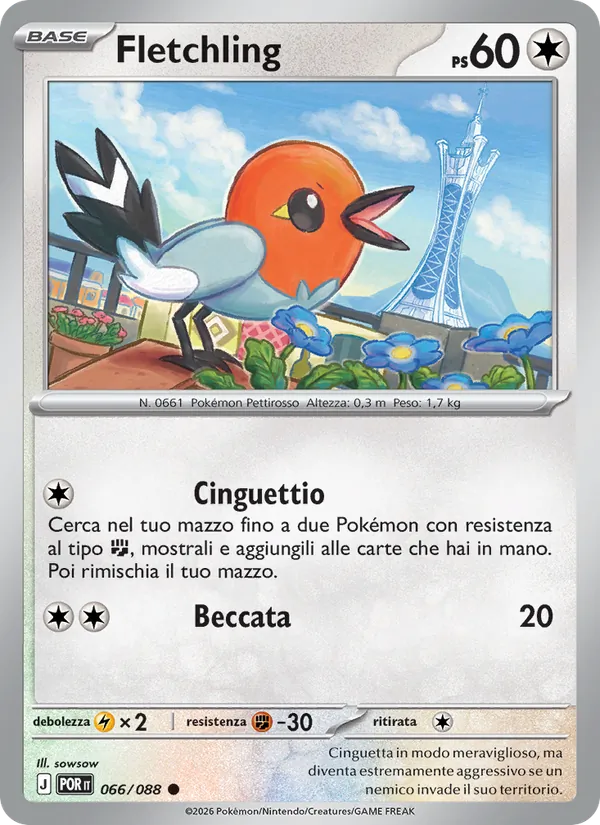 Fletchling (Equilibrio Perfetto #066/88)