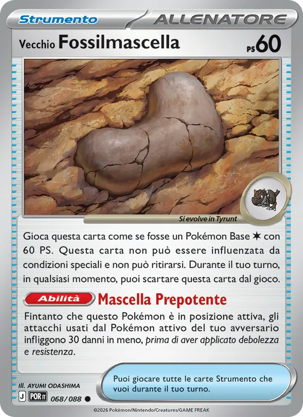 Vecchio Fossilmascella (Equilibrio Perfetto #068/88)