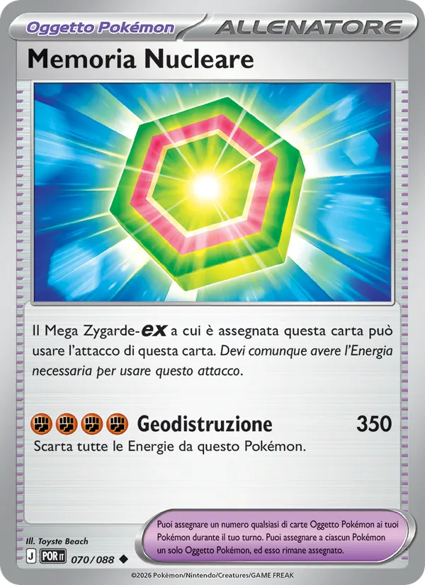 Memoria Nucleare (Equilibrio Perfetto #070/88)