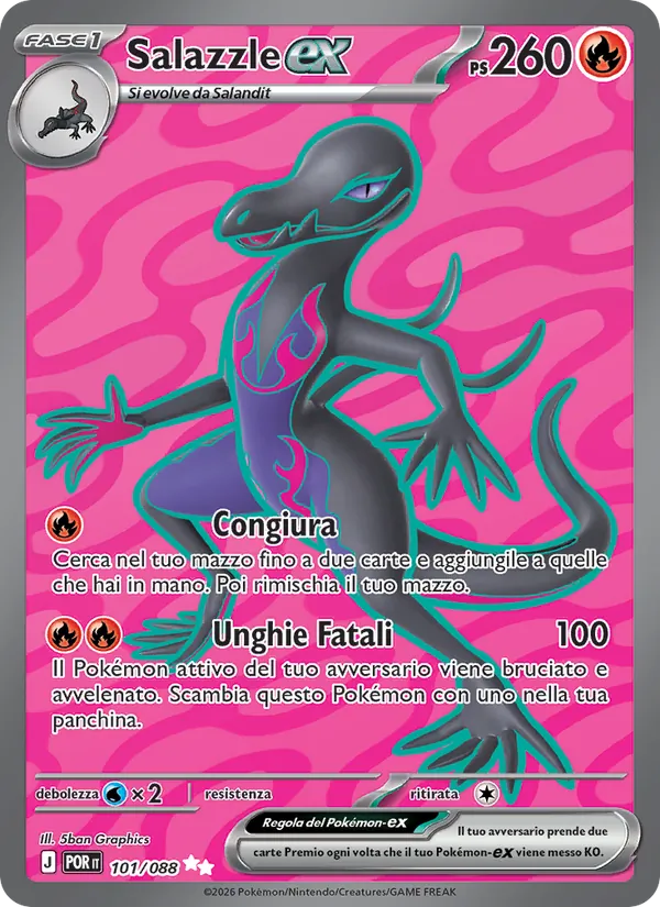 Salazzle-ex (Equilibrio Perfetto #101/88)