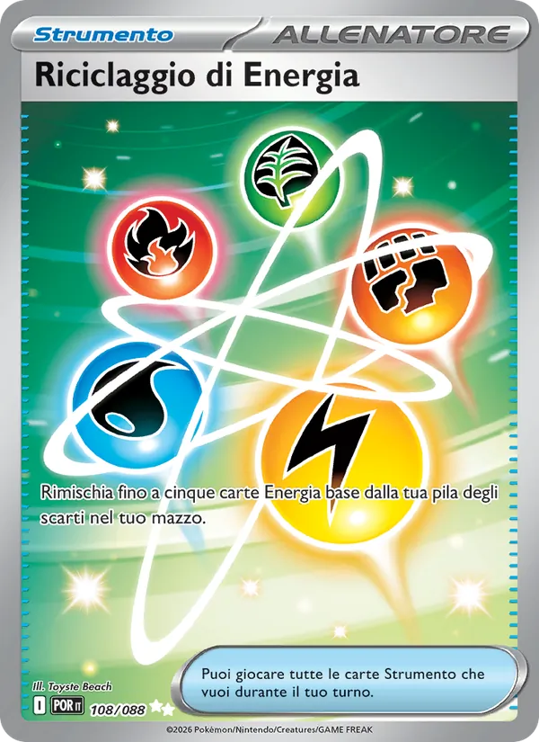 Riciclaggio di Energia (Equilibrio Perfetto #108/88)