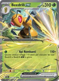 Beedrill-ex (Caos Nascente #003/86)