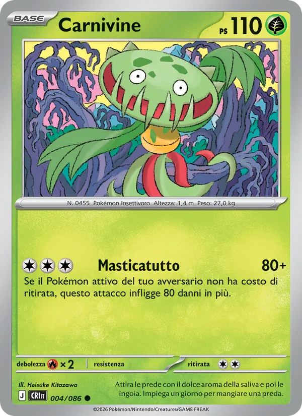 Carnivine (Caos Nascente #004/86)
