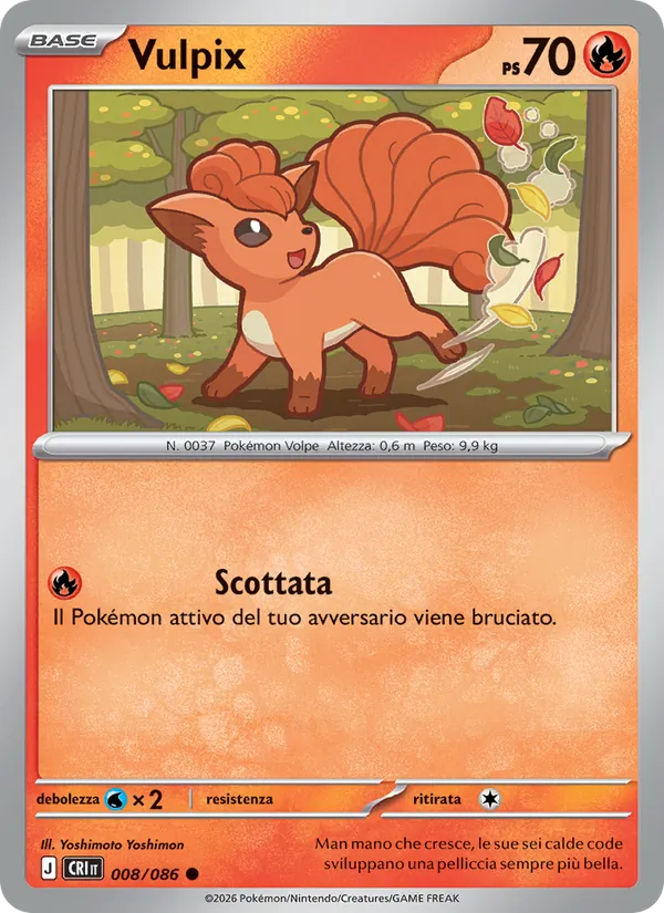 Vulpix (Chaos Rising #008/86)