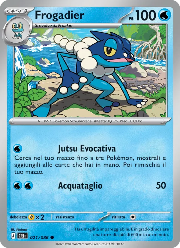 Frogadier (Chaos Rising #021/86)