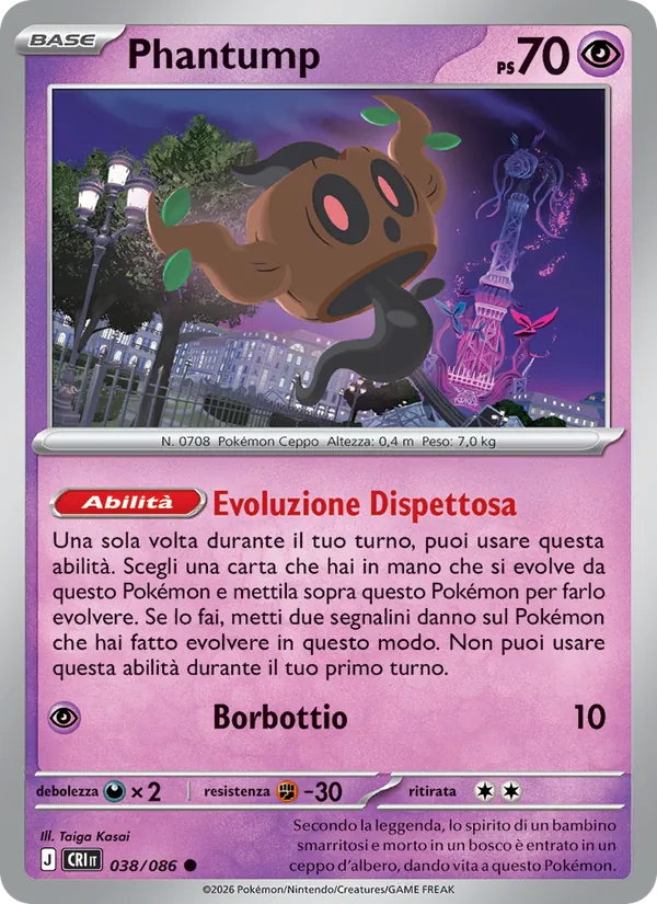 Phantump (Chaos Rising #038/86)