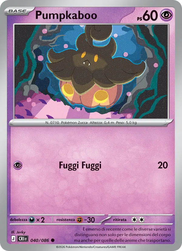 Pumpkaboo (Caos Nascente #040/86)