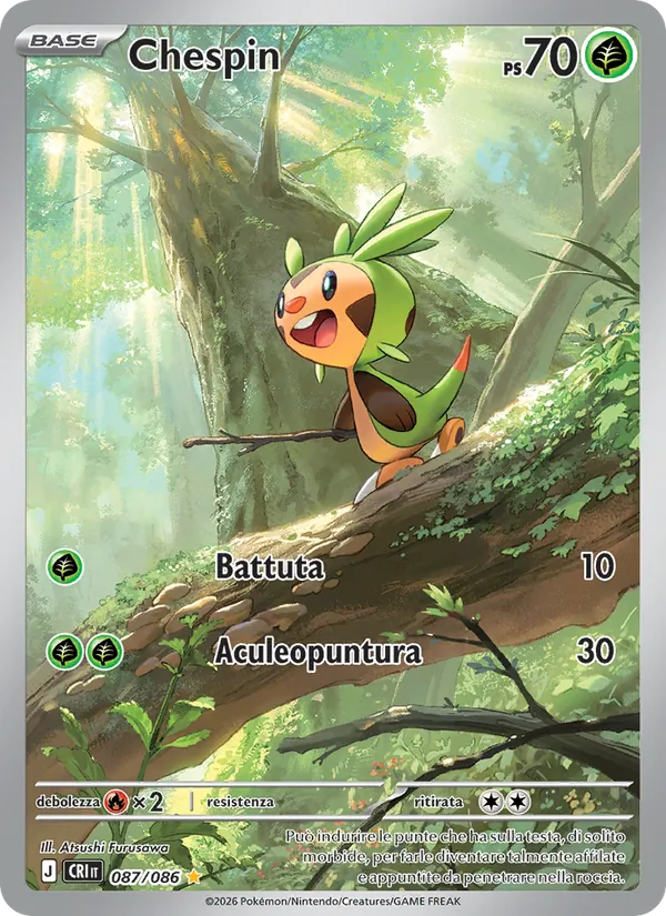 Chespin (Caos Nascente #087/86)