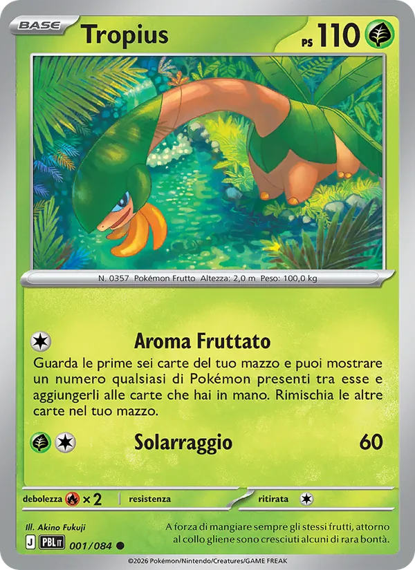 Tropius (Buio Pesto #001/84)