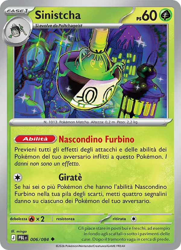 Sinistcha (Buio Pesto #006/84)