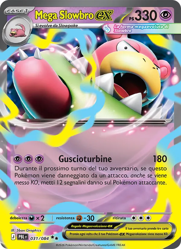 Mega Slowbro-ex (Buio Pesto #031/84)