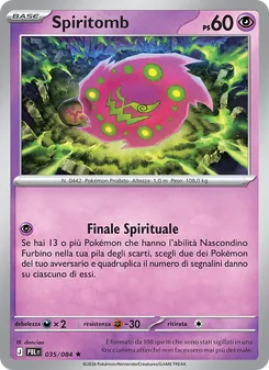 Spiritomb (Buio Pesto #035/84)