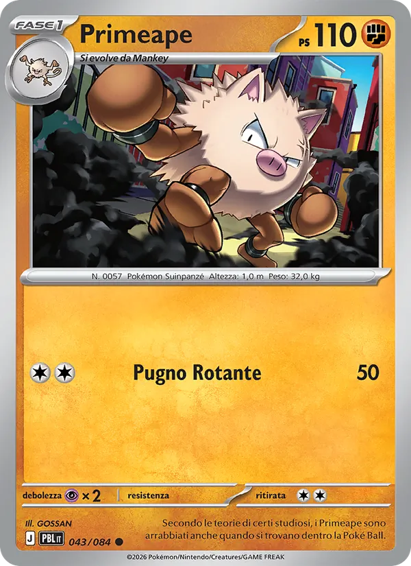 Primeape (Pitch Black #043/84)