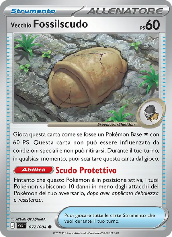 Vecchio Fossilscudo (Buio Pesto #072/84)