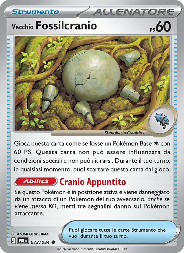 Vecchio Fossilcranio (Buio Pesto #073/84)